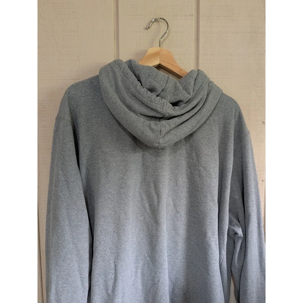 The North Face Mens Heritage Patch Pullover Hoodie Grey XXL NF0A7UNN